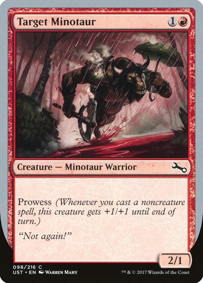 Target Minotaur (B) [UST - 98]