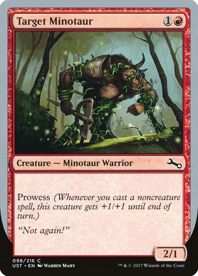 Target Minotaur (D) [UST - 98]