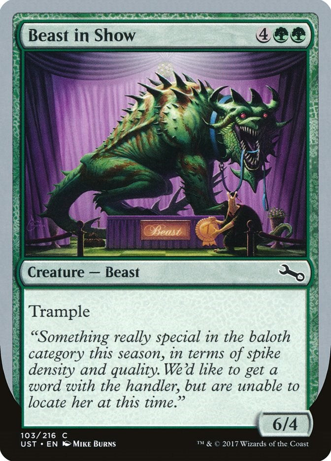 Beast in Show (C) [UST - 103]