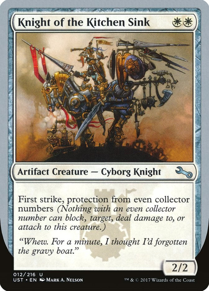 Knight of the Kitchen Sink (B) [UST - 12]