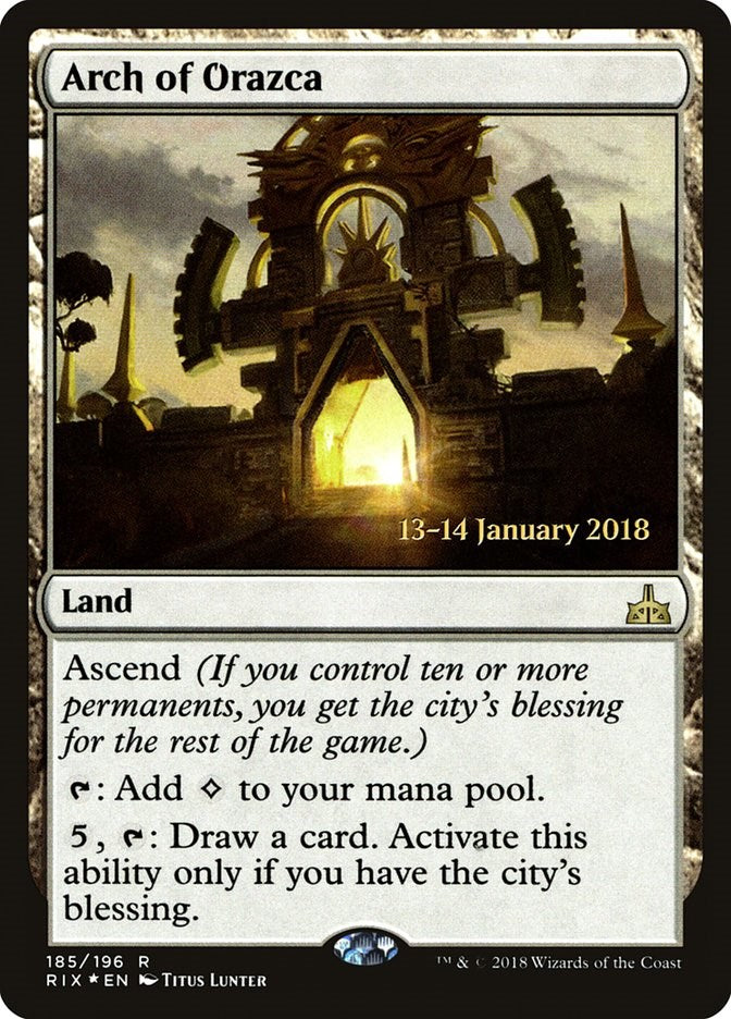 Arch of Orazca [PRE - 185]