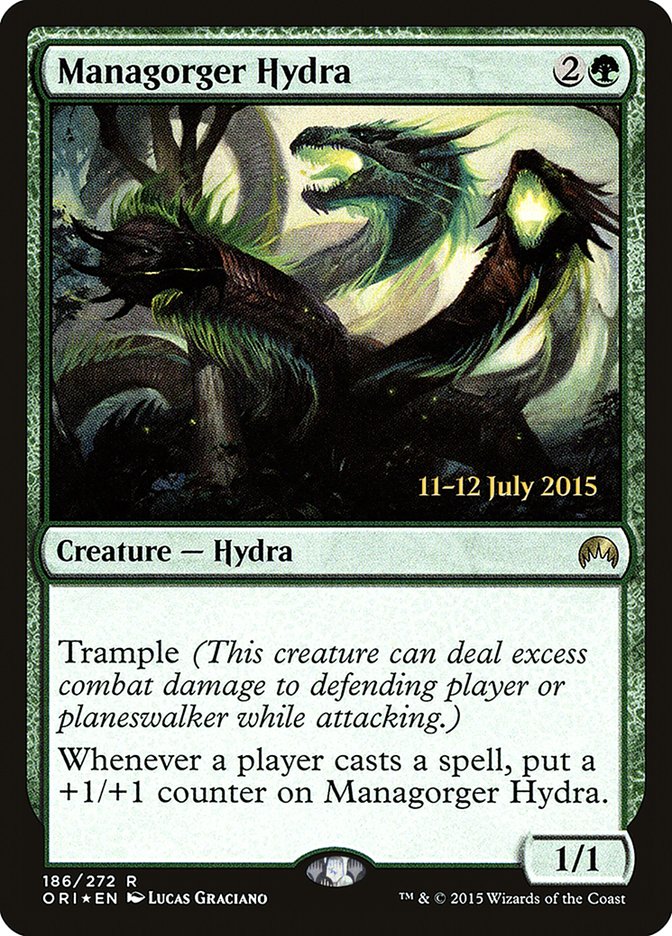 Managorger Hydra [Magic Origins Prerelease Promos] | The Clever Kobold