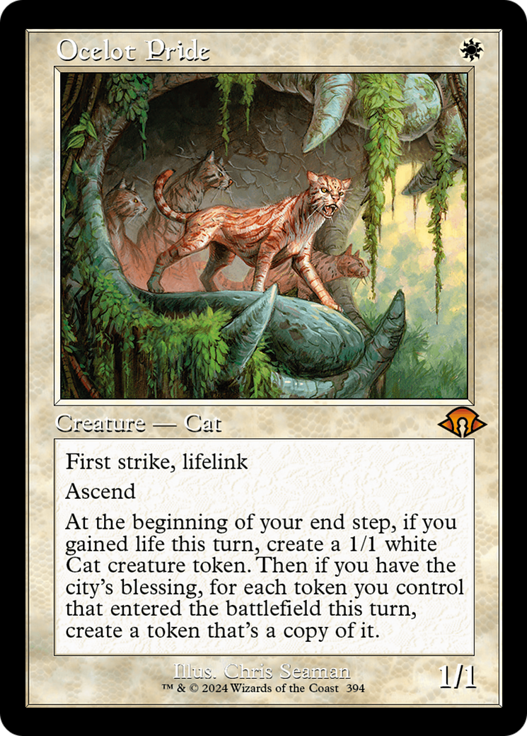 Ocelot Pride (Retro) [Modern Horizons 3] | The Clever Kobold