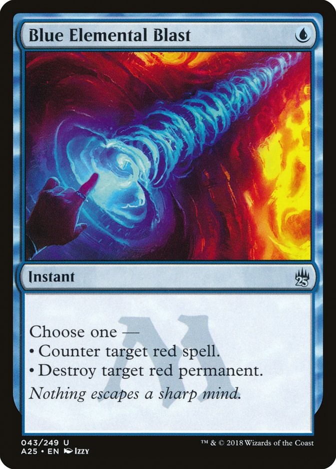 Blue Elemental Blast [A25 - 43]