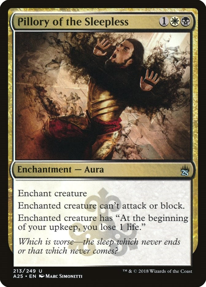 Pillory of the Sleepless [A25 - 213]