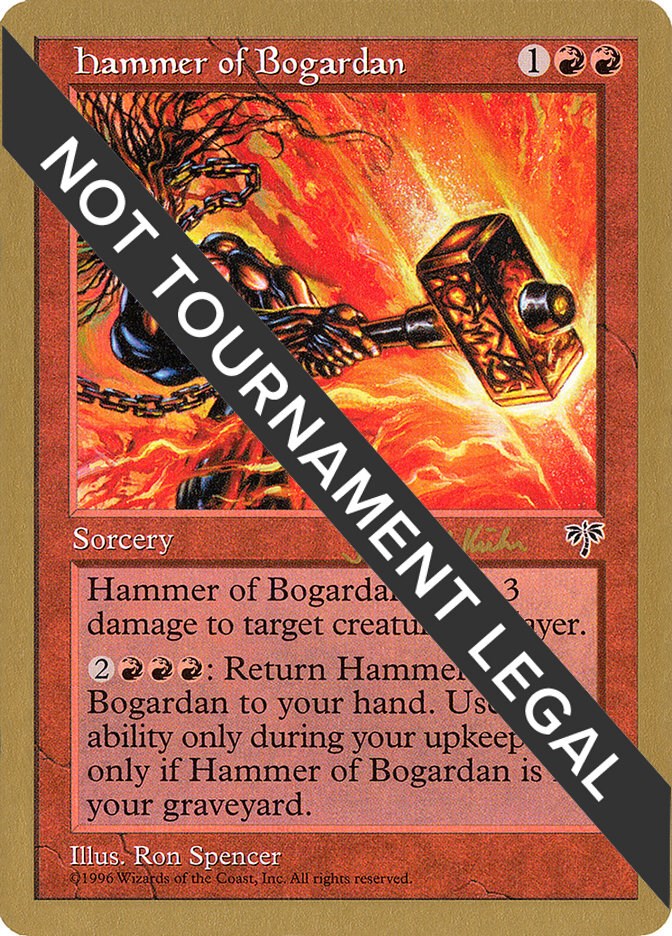 Hammer of Bogardan - 1997 Janosch Kuhn (MIR) [WCD - N/A]