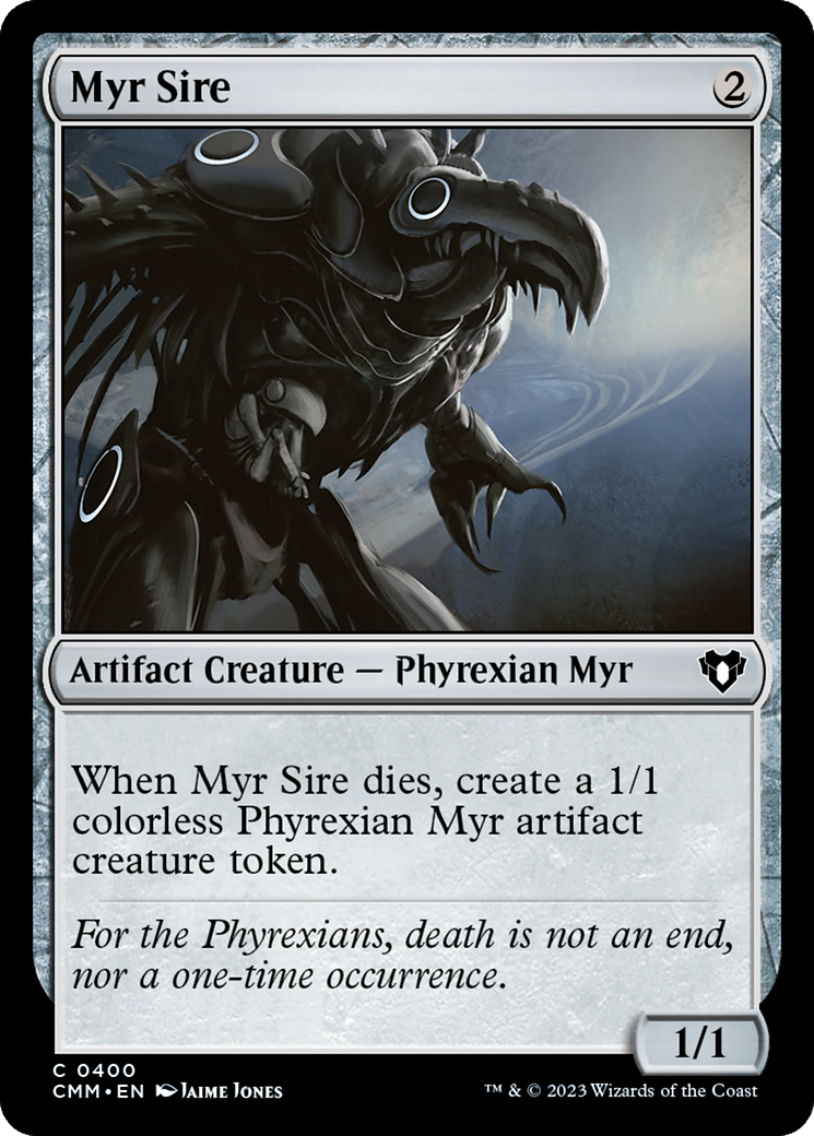 Myr Sire [Commander Masters] | The Clever Kobold