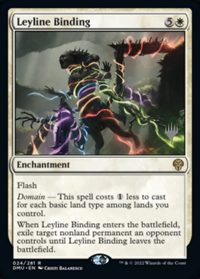 Leyline Binding (Promo Pack) [Dominaria United Promos] | The Clever Kobold