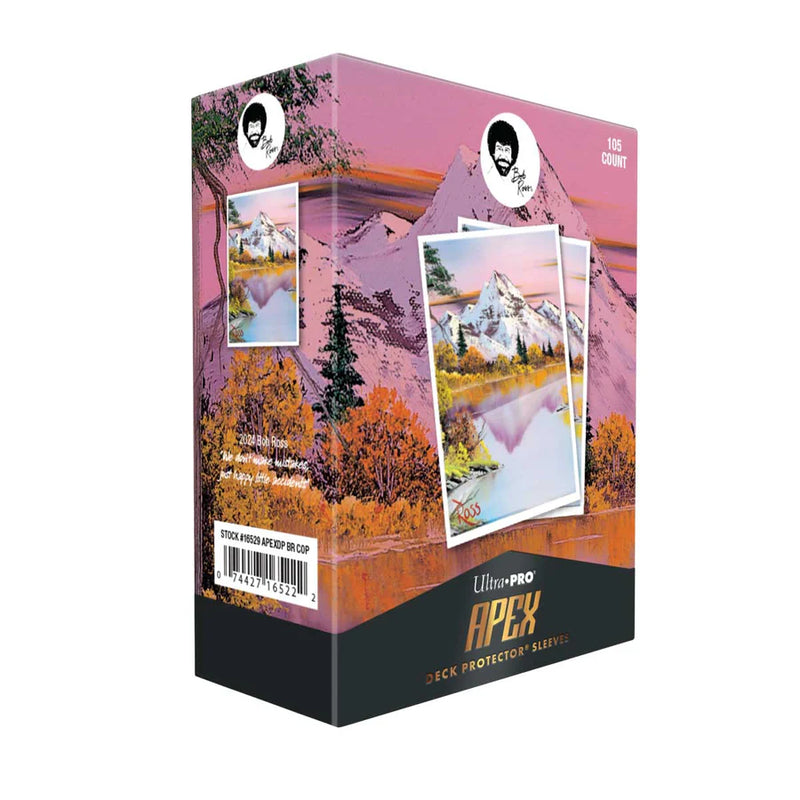Bob Ross Mighty Mountain Lake 105ct APEX™ Deck Protector Sleeves