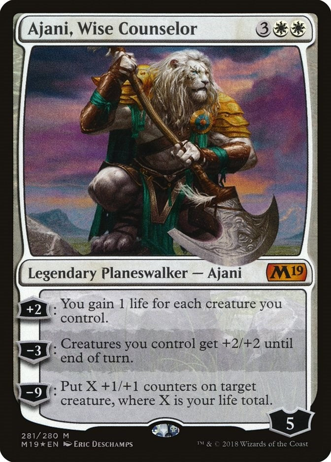 Ajani, Wise Counselor [M19 - 281]