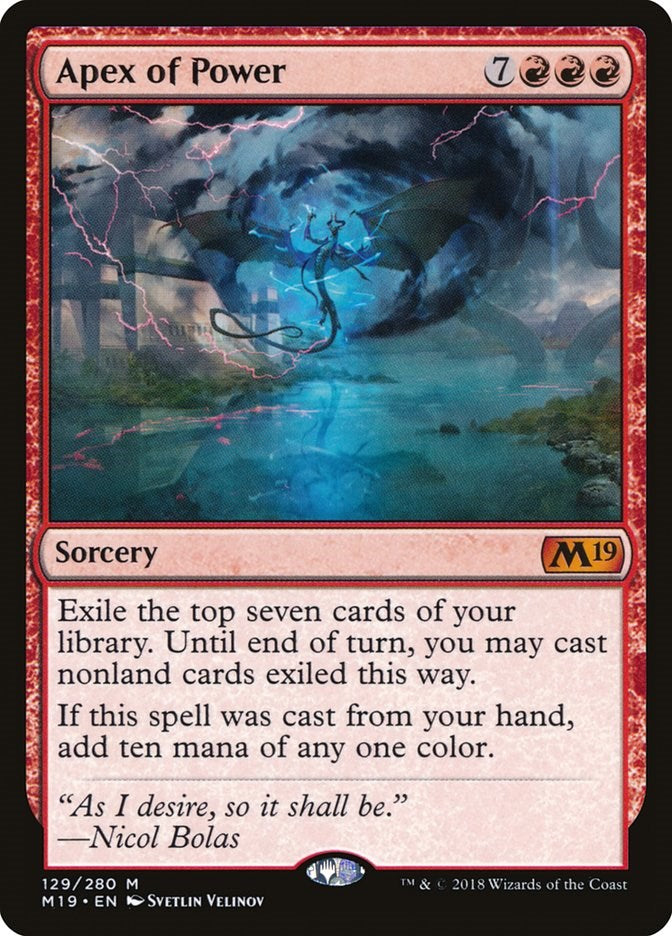 Apex of Power [M19 - 129]