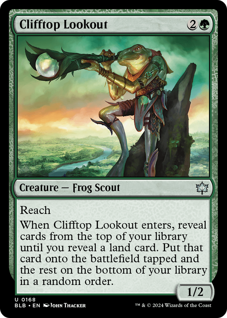 Clifftop Lookout [Bloomburrow] | The Clever Kobold