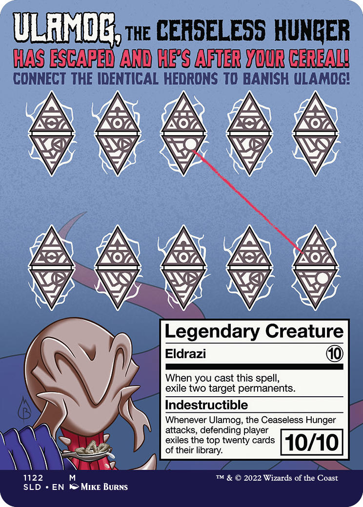 Ulamog, the Ceaseless Hunger (Borderless) [Secret Lair Drop Series] | The Clever Kobold