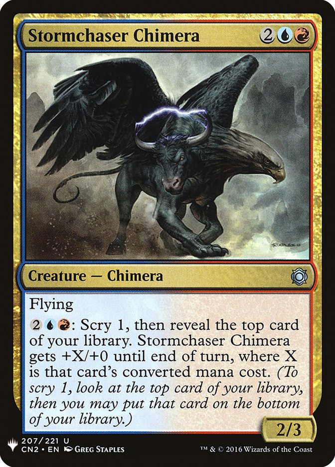 Stormchaser Chimera [Mystery Booster] | The Clever Kobold