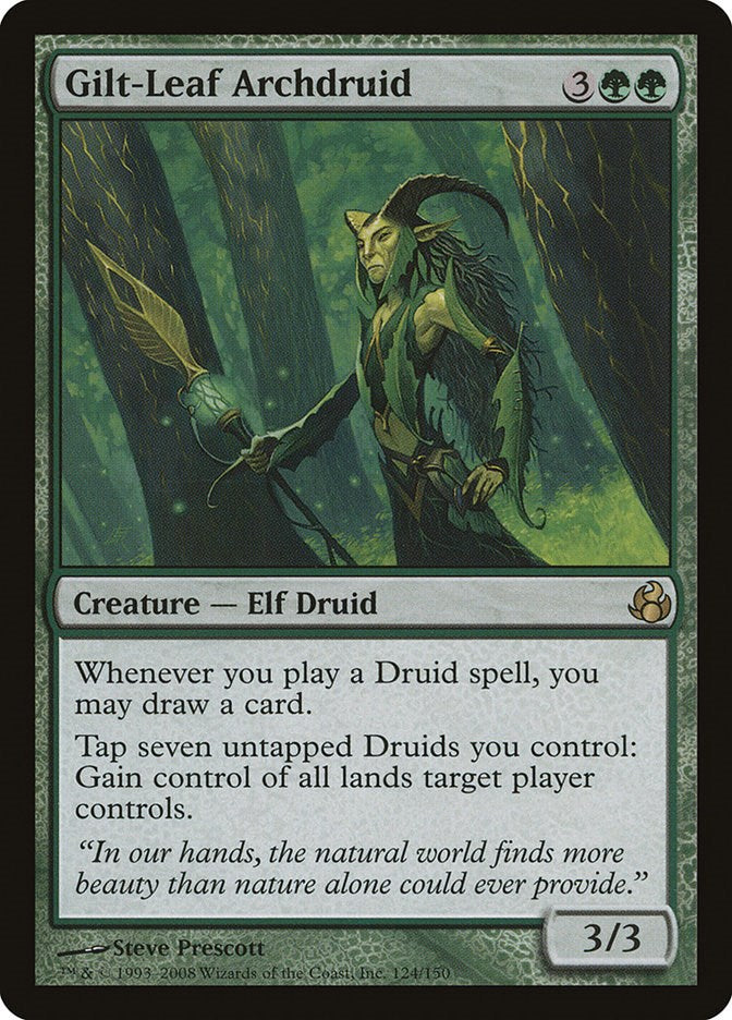 Gilt-Leaf Archdruid [MOR - 124]