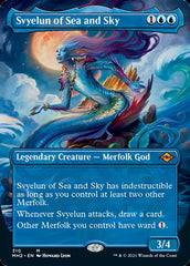 Svyelun of Sea and Sky (Borderless Alternate Art) [Modern Horizons 2] | The Clever Kobold