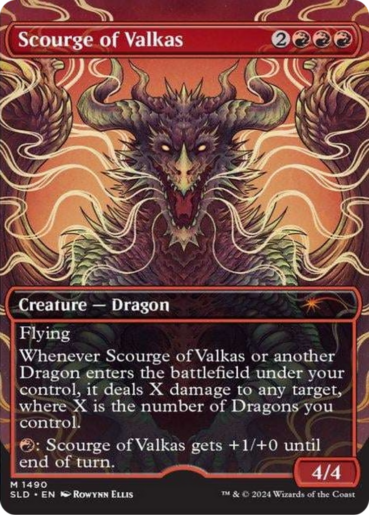 Scourge of Valkas [Secret Lair Drop Series] | The Clever Kobold