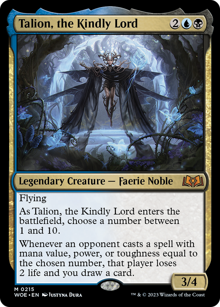 Talion, the Kindly Lord [Wilds of Eldraine] | The Clever Kobold