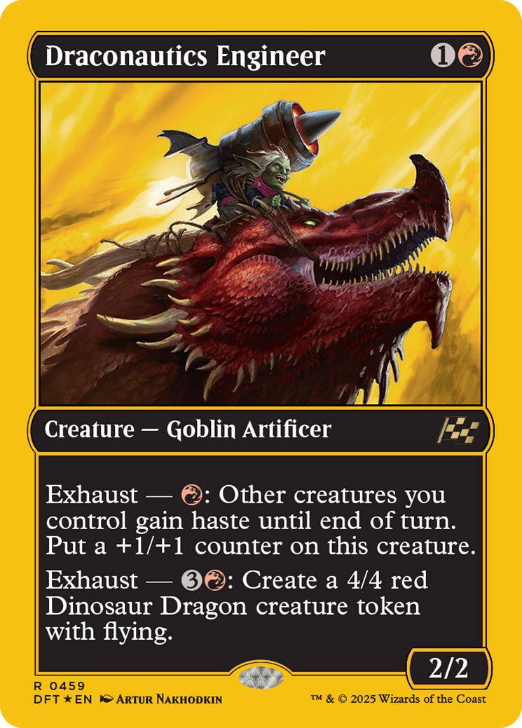 Draconautics Engineer (First-Place Foil) [Aetherdrift] | The Clever Kobold