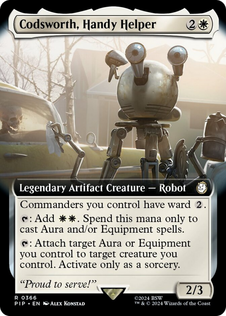 Codsworth, Handy Helper (Extended Art) [Fallout] | The Clever Kobold