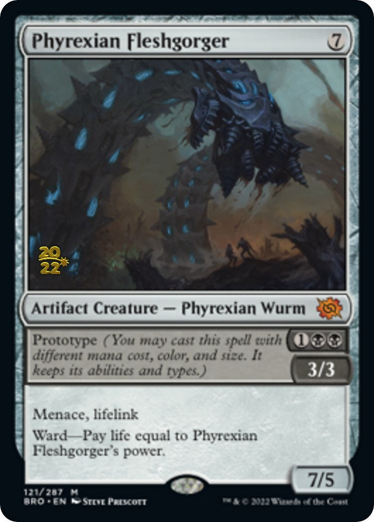 Phyrexian Fleshgorger [The Brothers' War Prerelease Promos] | The Clever Kobold