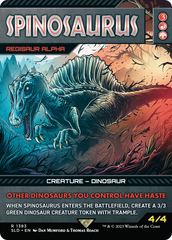 Spinosaurus - Regisaur Alpha [Secret Lair Drop Series] | The Clever Kobold