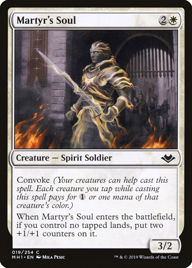 Martyr's Soul [MH1 - 19]