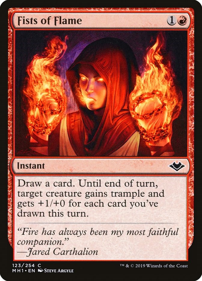Fists of Flame [MH1 - 123]