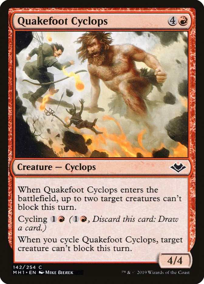 Quakefoot Cyclops [MH1 - 142]