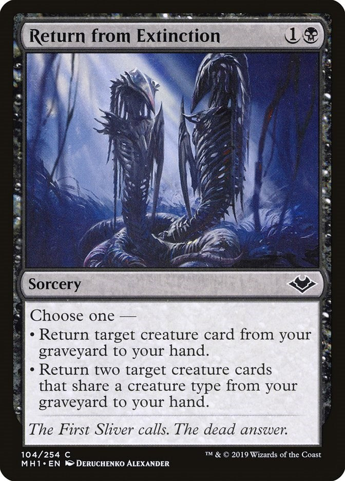 Return from Extinction [MH1 - 104]
