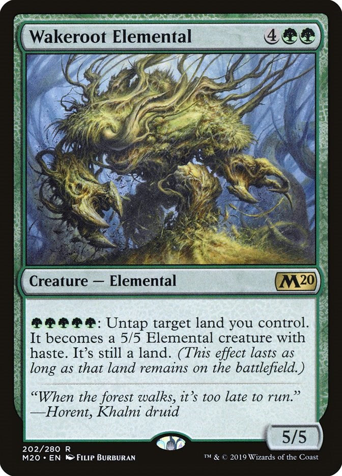 Wakeroot Elemental [M20 - 202]