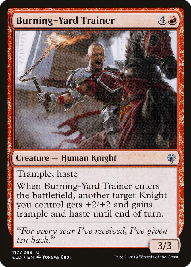 Burning-Yard Trainer [ELD - 117]