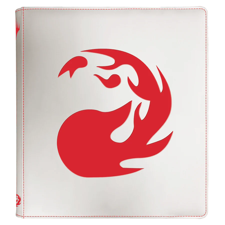 Ultra Pro Zippered Pro Binder 12-Pocket Magic the Gathering Mana 8 Mountain