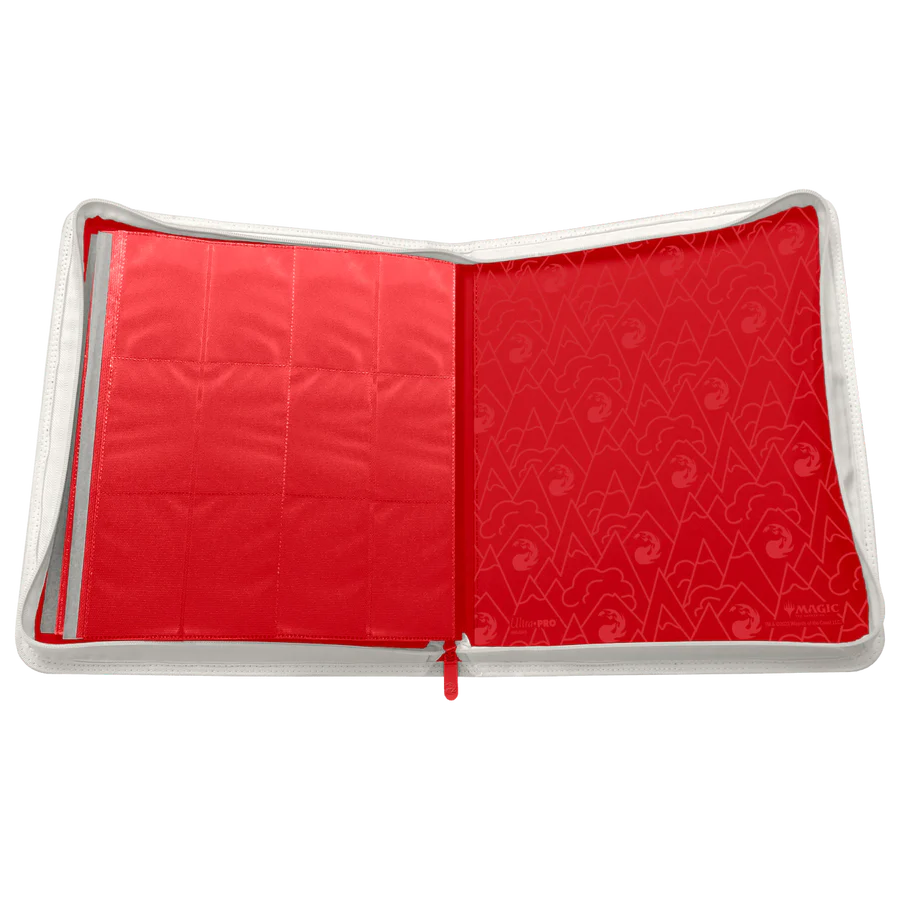 Ultra Pro Zippered Pro Binder 12-Pocket Magic the Gathering Mana 8 Mountain