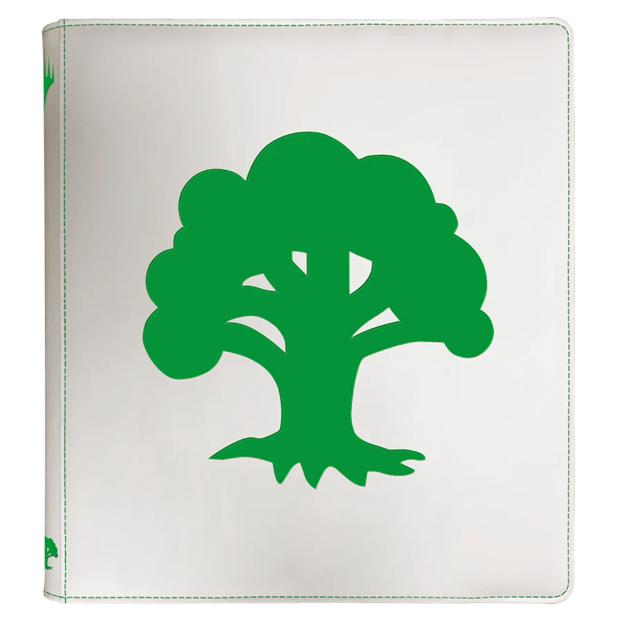 Ultra Pro Zippered Pro Binder 12-Pocket Magic the Gathering Mana 8 Forest