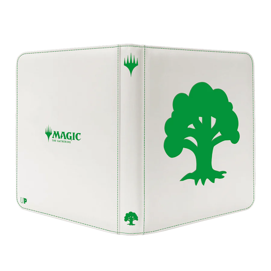 Ultra Pro Zippered Pro Binder 12-Pocket Magic the Gathering Mana 8 Forest