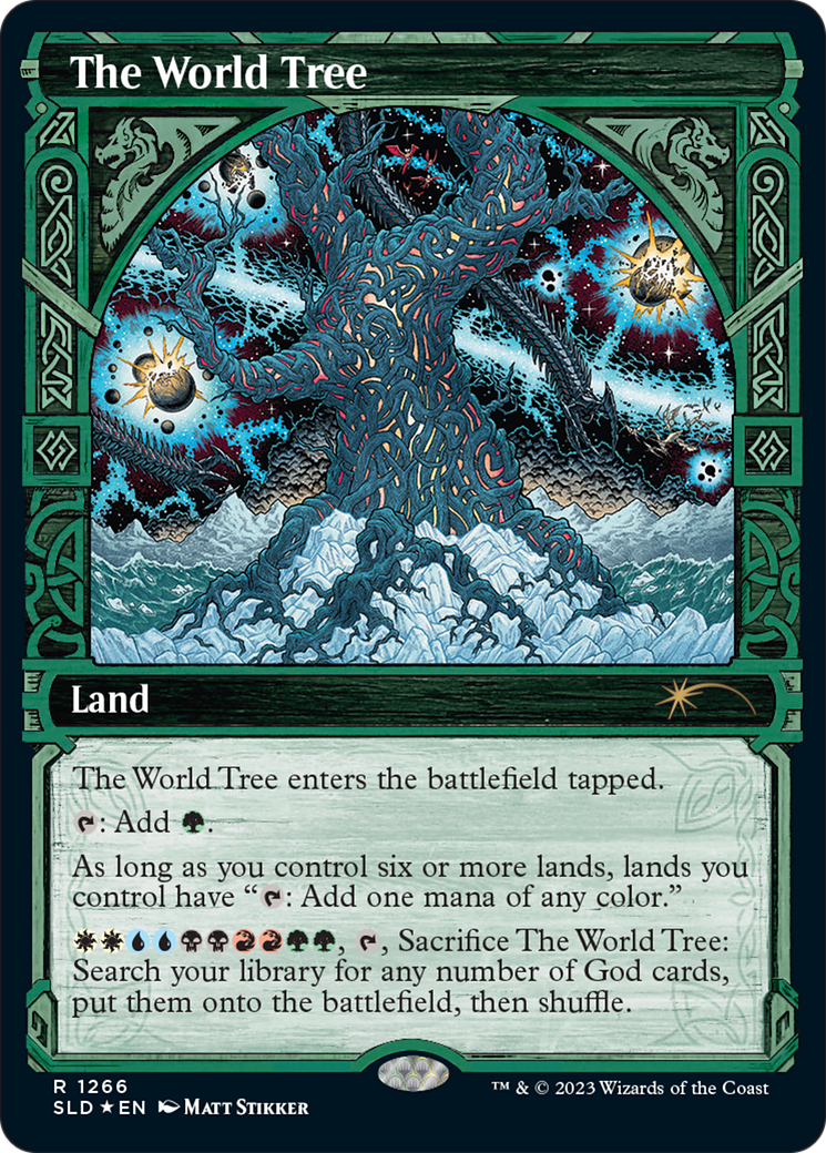 The World Tree (Halo Foil) [Secret Lair Drop Series] | The Clever Kobold