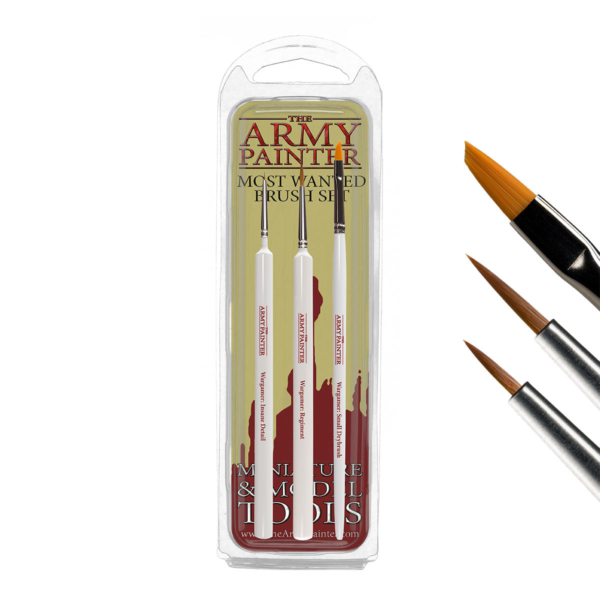 Army Painter Most Wanted Brush Set | The Clever Kobold