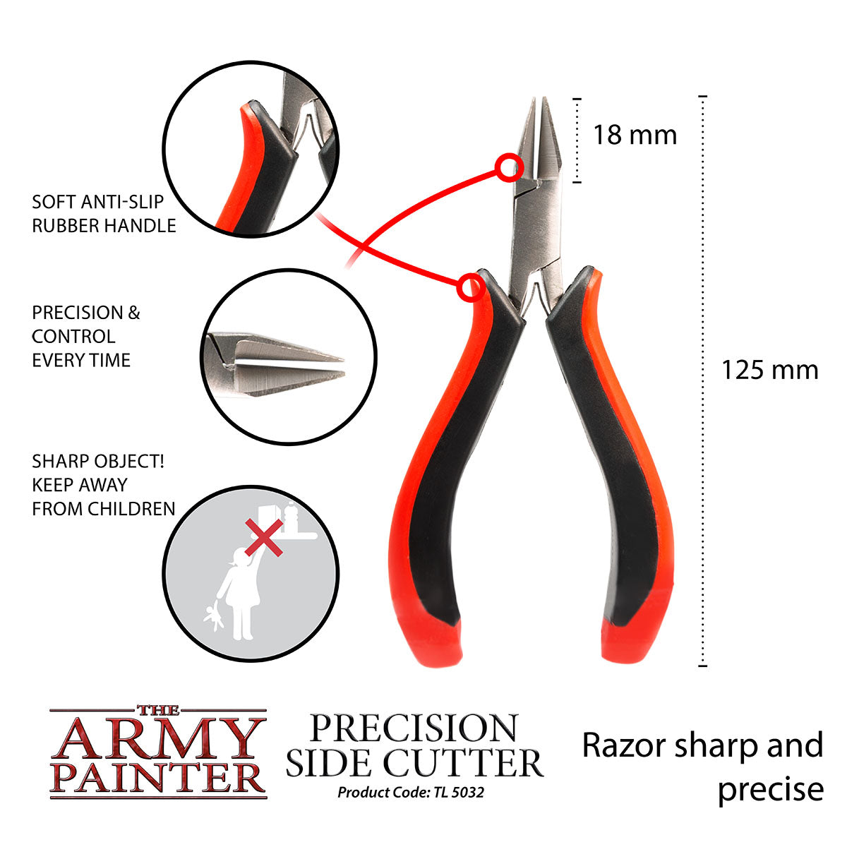 Army Painter Precision Side Cutter | The Clever Kobold