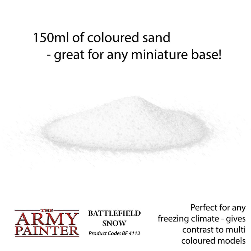 Army Painter Battlefield Snow