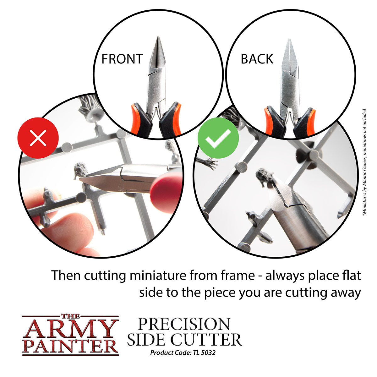 Army Painter Precision Side Cutter | The Clever Kobold