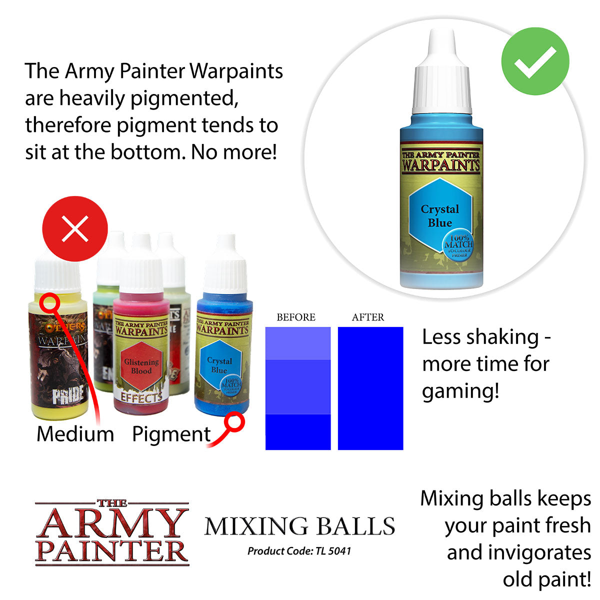 Army Painter Mixing balls