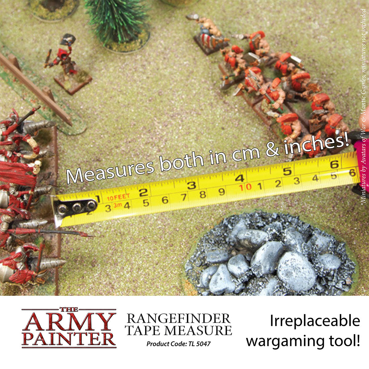 Army Painter Rangefinder Tape Measure | The Clever Kobold