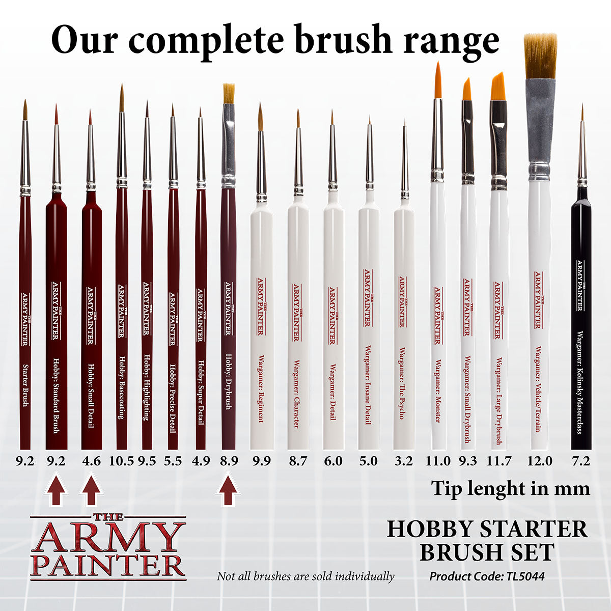 Army Painter Hobby Starter Brush Set | The Clever Kobold