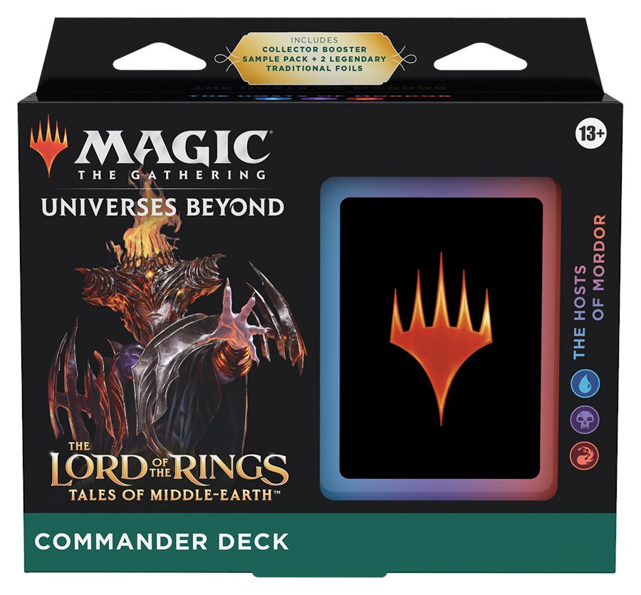 The Lord of the Rings: Tales of Middle-earth - Commander Deck (The Hosts of Mordor) | The Clever Kobold