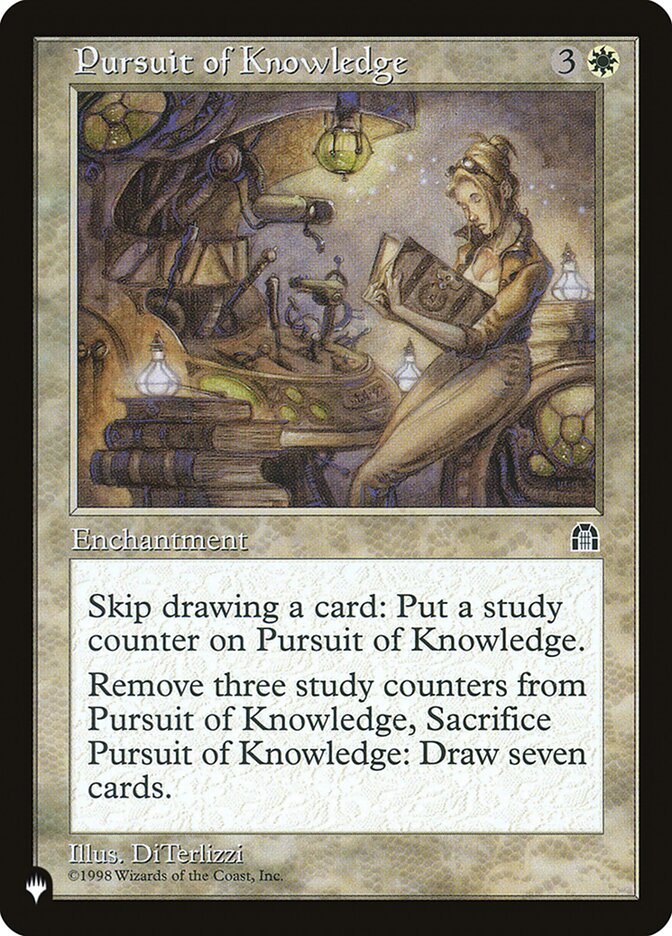 Pursuit of Knowledge [The List] | The Clever Kobold