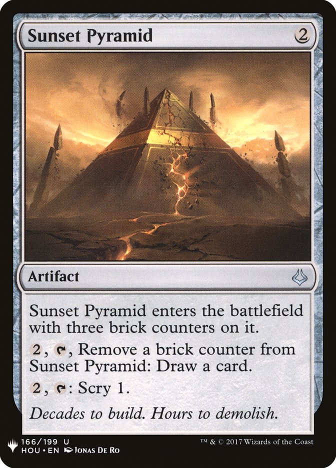 Sunset Pyramid [Mystery Booster] | The Clever Kobold