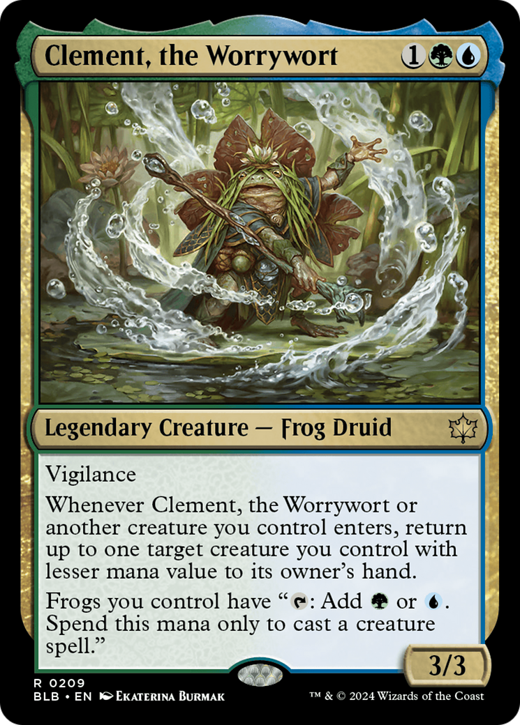 Clement, the Worrywort [Bloomburrow] | The Clever Kobold