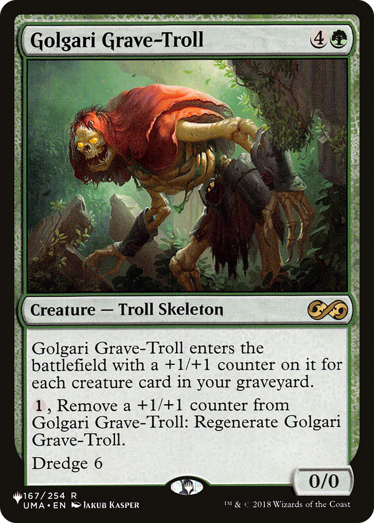 Golgari Grave-Troll [The List] | The Clever Kobold