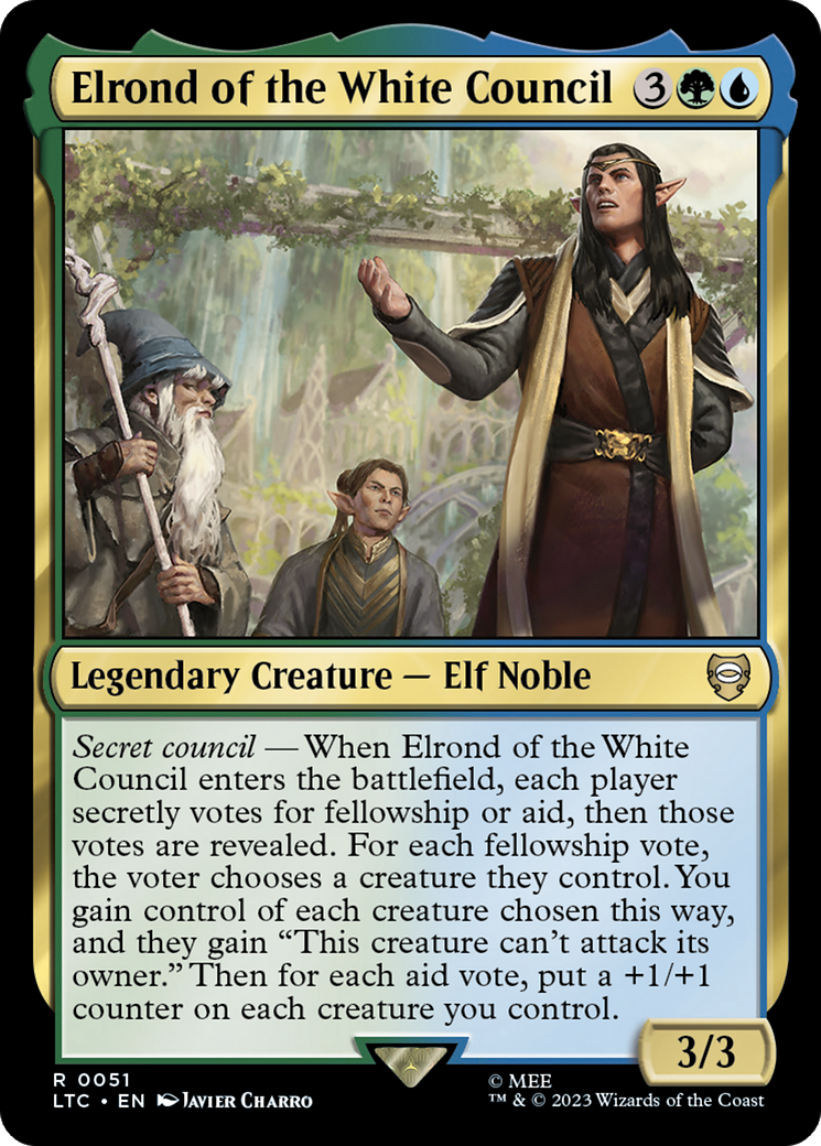 Elrond of the White Council [The Lord of the Rings: Tales of Middle-Earth Commander] | The Clever Kobold